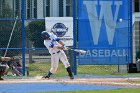 Baseball vs Babson  Wheaton College Baseball vs Babson during Championship game of the NEWMAC Championship hosted by Wheaton. - (Photo by Keith Nordstrom) : Wheaton, baseball, NEWMAC